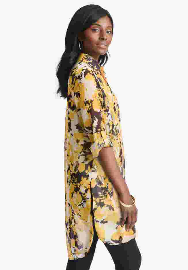 Sheer Georgette Mega Tunic image number 2