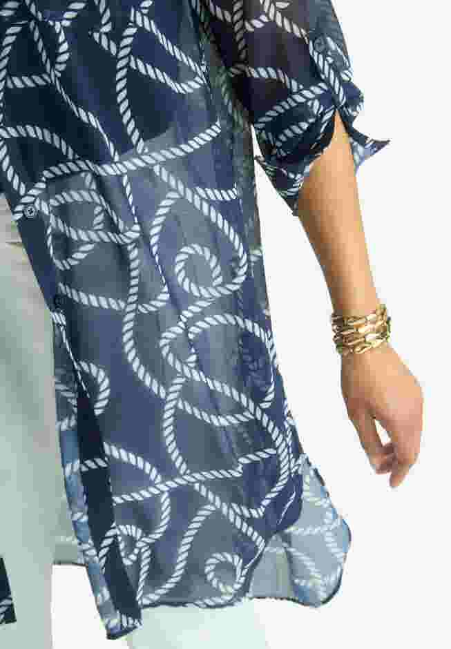 Sheer Georgette Mega Tunic image number 3