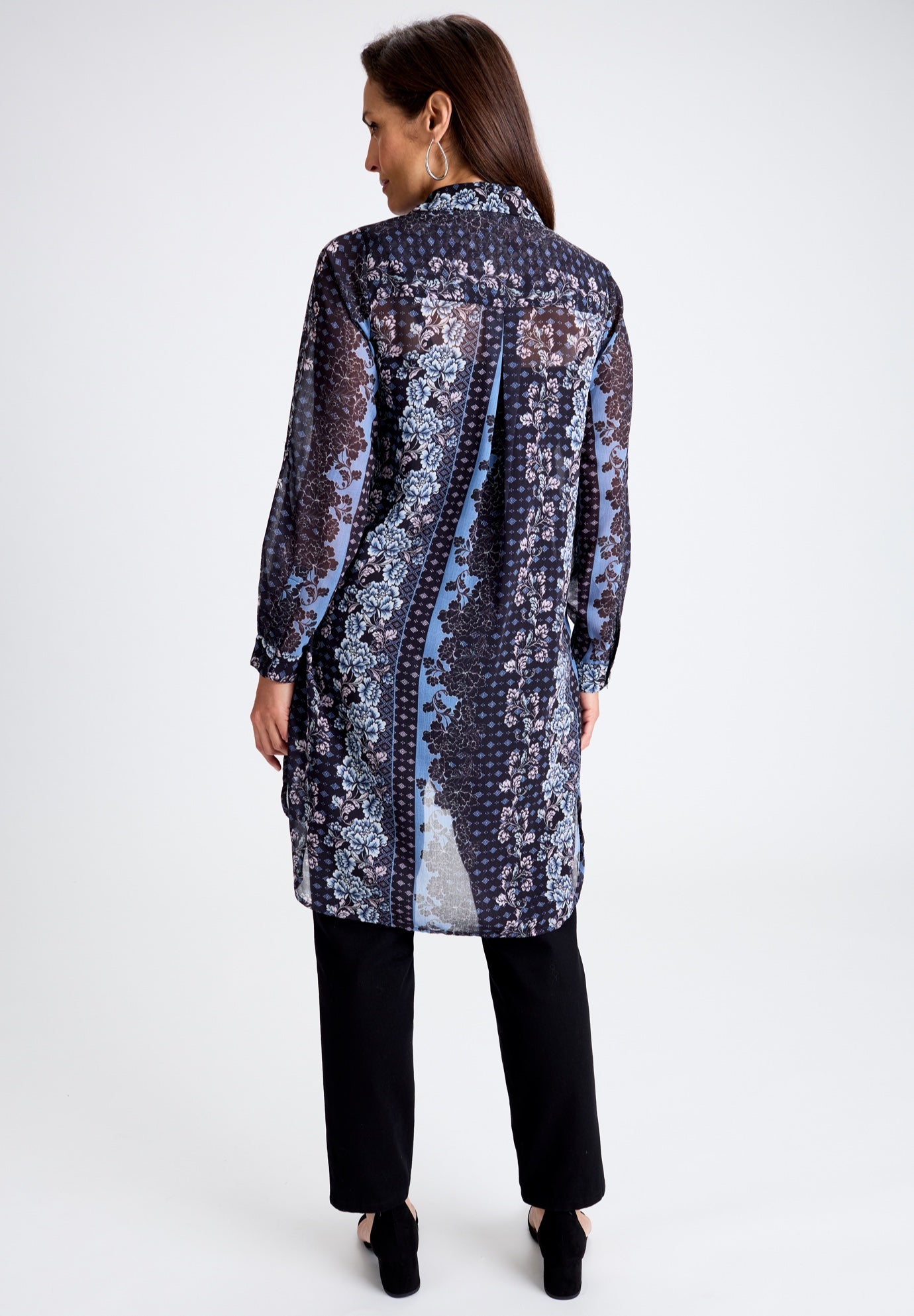 Sheer Georgette Mega Tunic image number 1