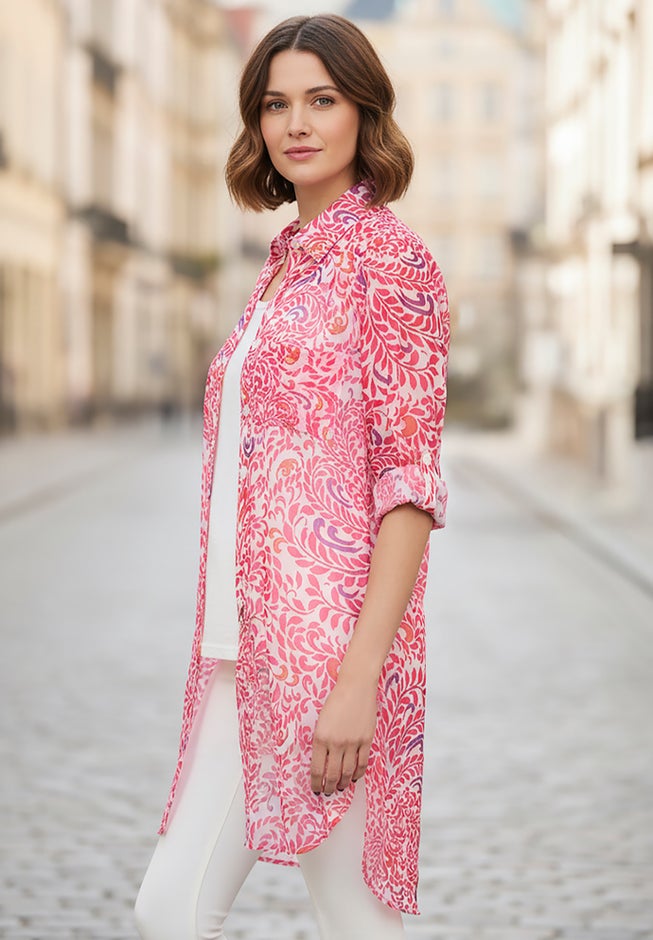 Sheer Georgette Mega Tunic image number 2