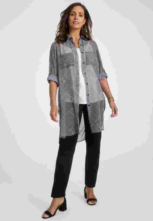 Sheer Georgette Mega Tunic image number 0