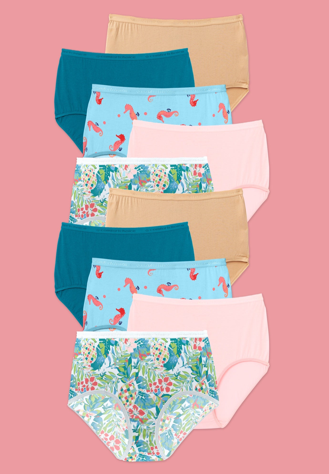 Full Coverage Cotton Brief 10-Pack image number 0