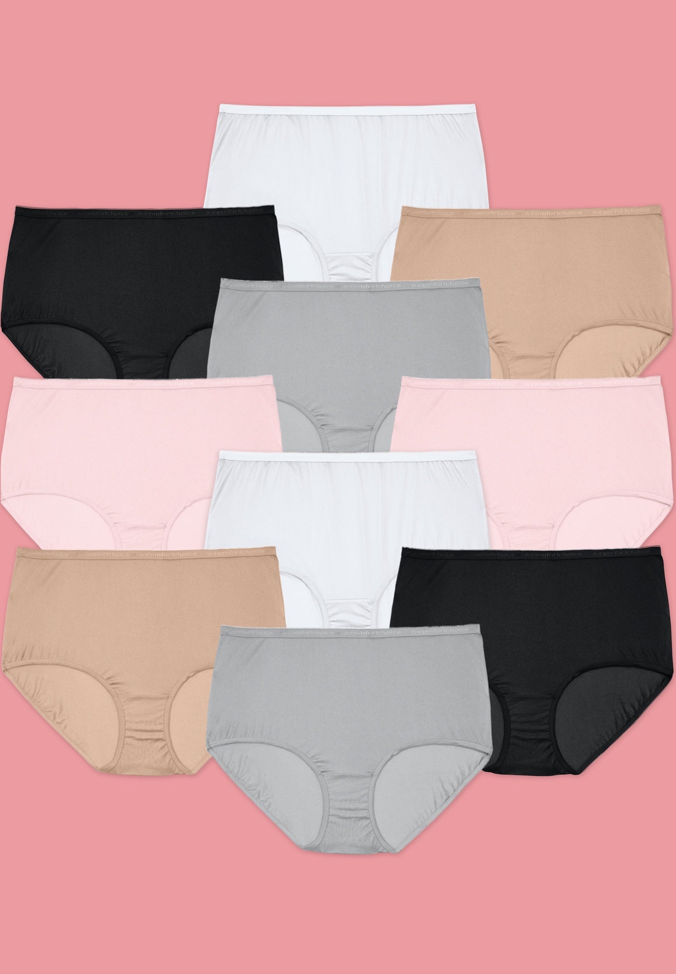 Full Coverage Cotton Brief 10-Pack image number 0