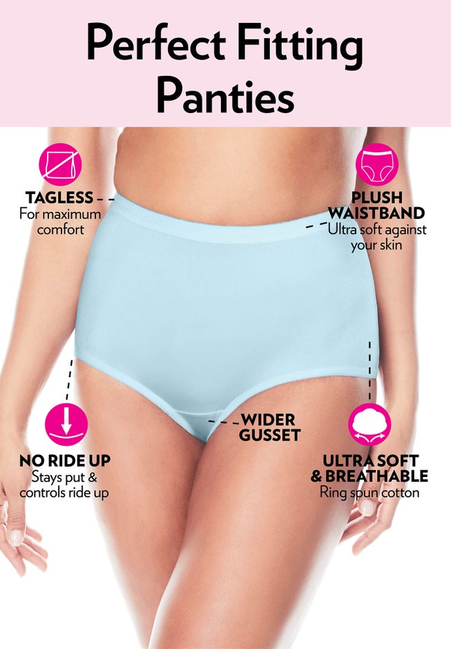 Full Coverage Cotton Brief 10-Pack image number 3