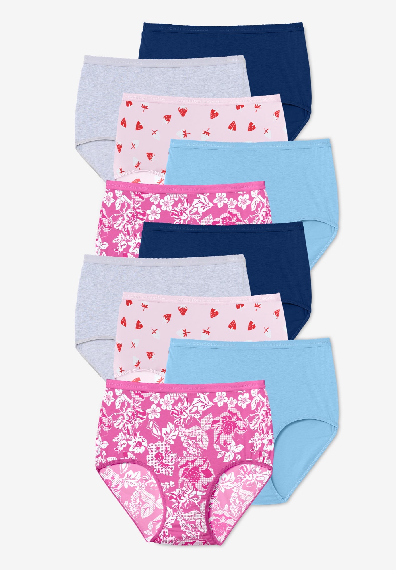 Full Coverage Cotton Brief 10-Pack image number 1