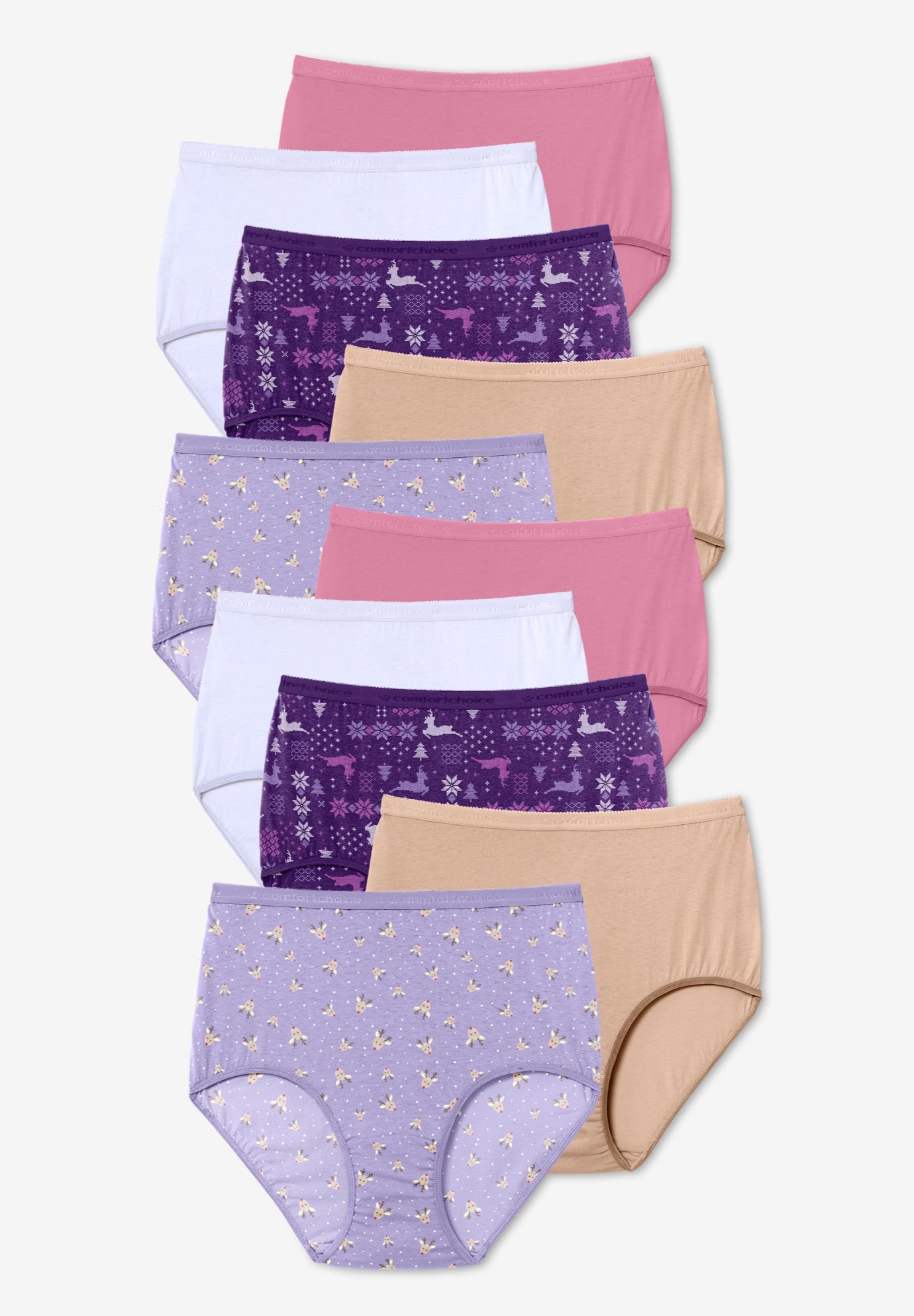 Full Coverage Cotton Brief 10-Pack image number 0