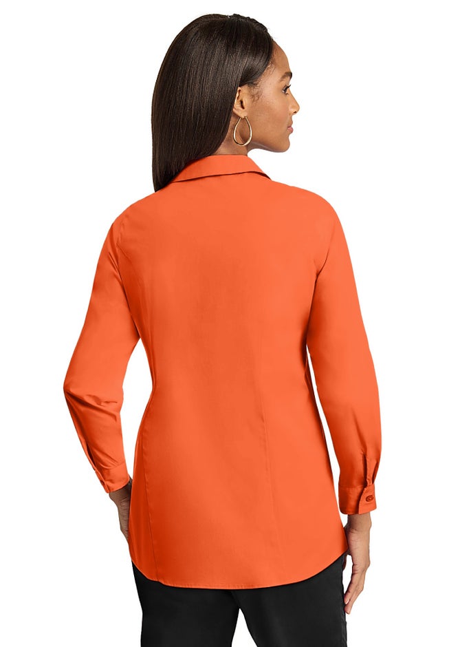 Wrinkle-Free Stretch Poplin Shirt image number 1