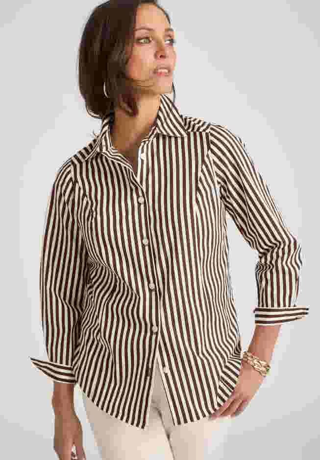 Wrinkle-Free Stretch Poplin Shirt image number 0