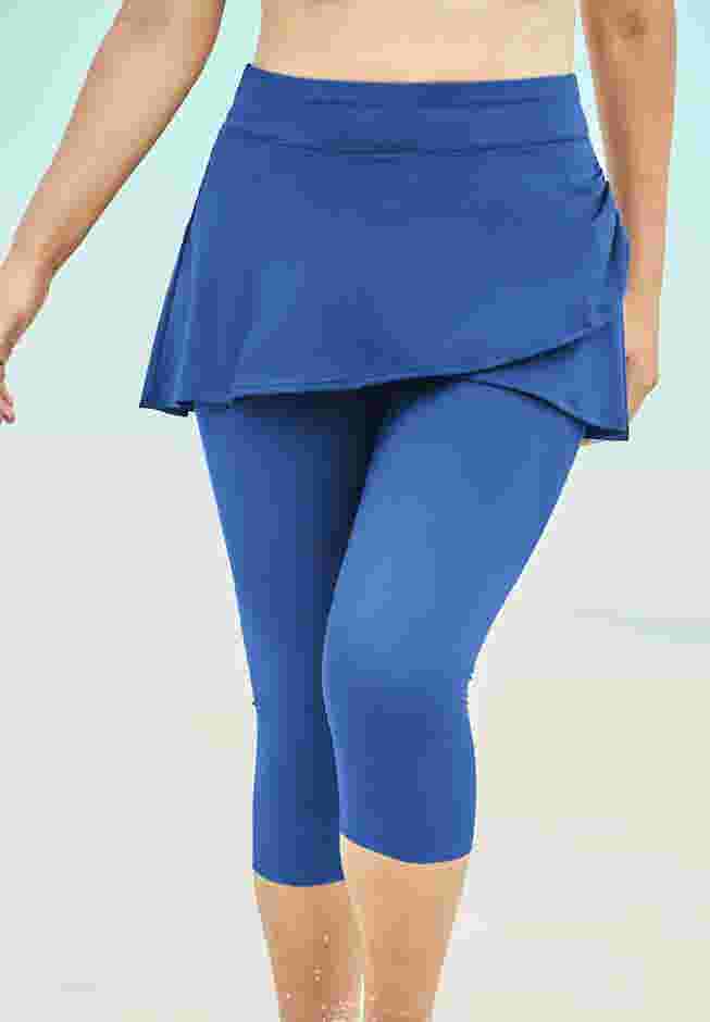 Skirted Swim Capri Pant image number 0