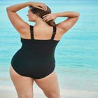 Ribbed Underwire One-Piece  image number null