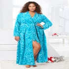 Plush Wrap Robe image number null