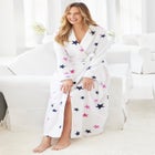 Plush Wrap Robe image number null