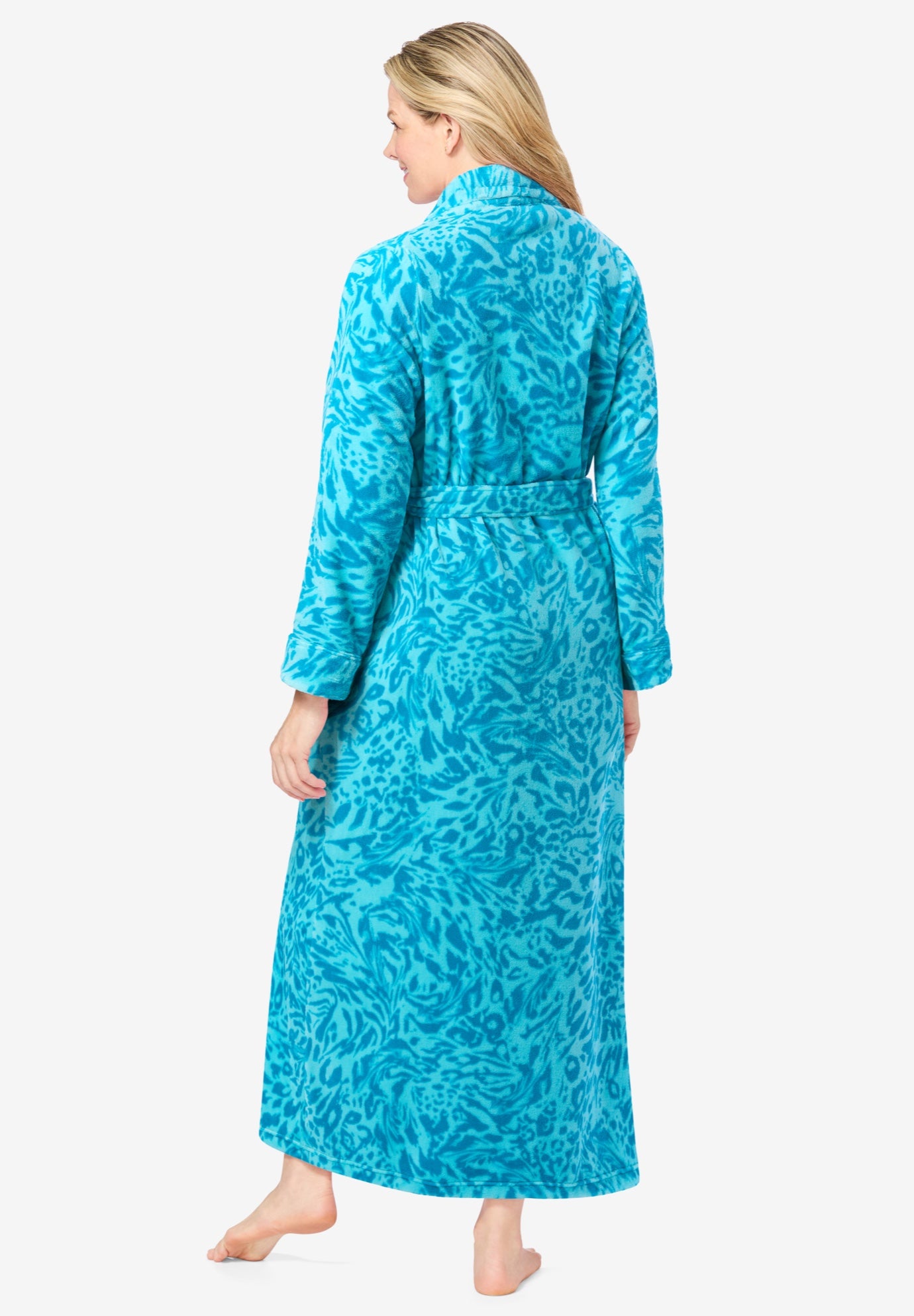 Plush Wrap Robe image number 1