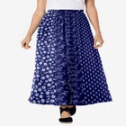 Pull-On Elastic Waist Soft Maxi Skirt image number null