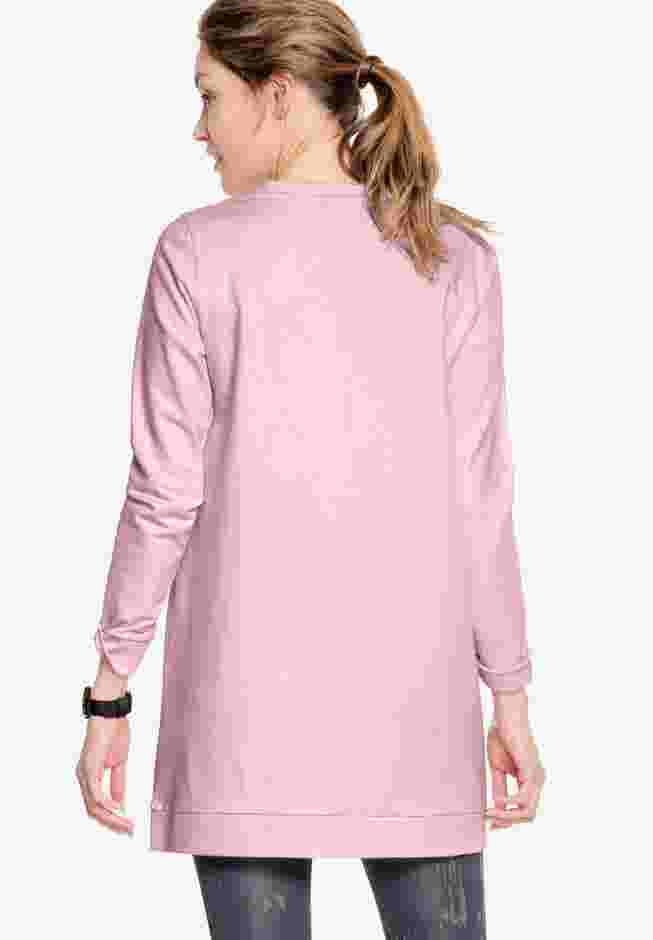 French Terry Love Tunic Sweatshirt image number 1