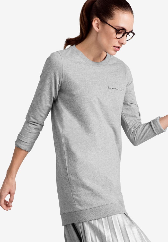 French Terry Love Tunic Sweatshirt image number 7