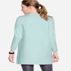 French Terry Love Tunic Sweatshirt image number null