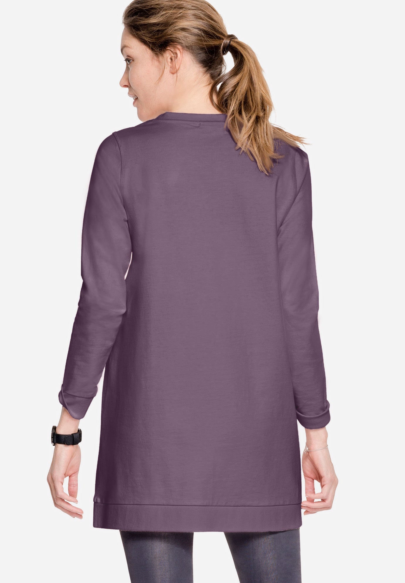 French Terry Love Tunic Sweatshirt image number 1