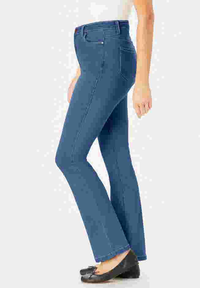 Comfort Stretch Bootcut Denim Jean image number 2