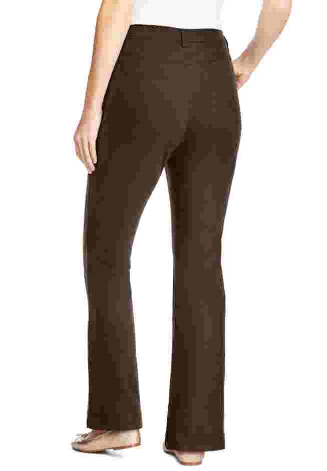 Womens Plus-Size Bootcut Stretch Comfort Denim Five-Pocket Jeans image number 1