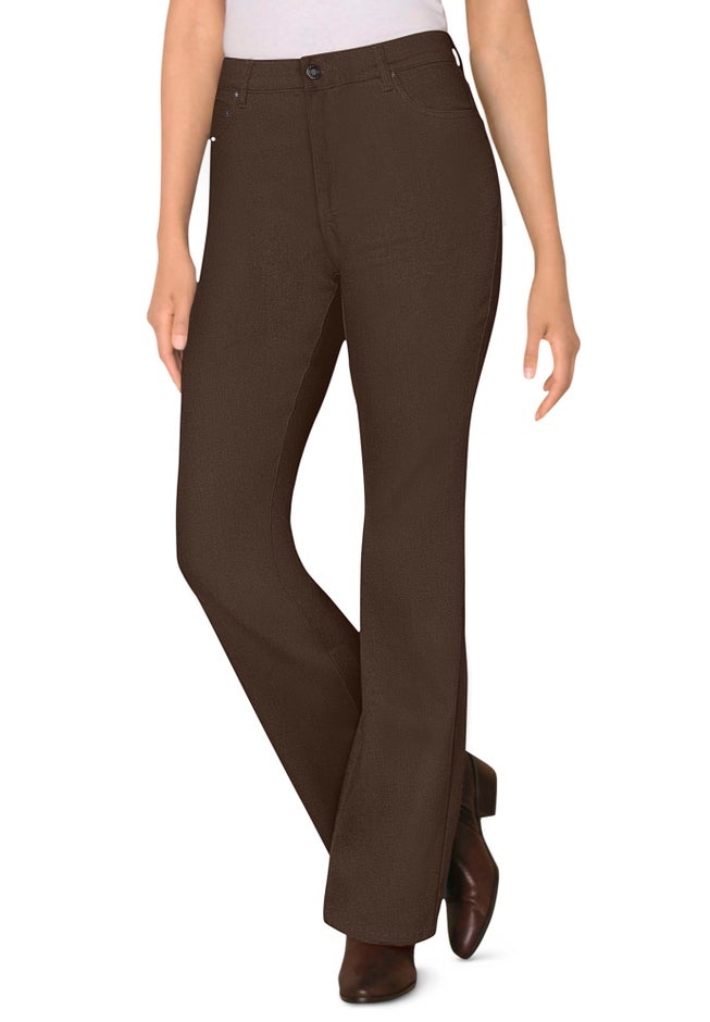 Bootcut Stretch Comfort Denim Five-Pocket Jeans image number 3