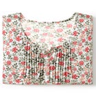 7-Day Three-Quarter Sleeve Pintucked Henley Tunic image number null