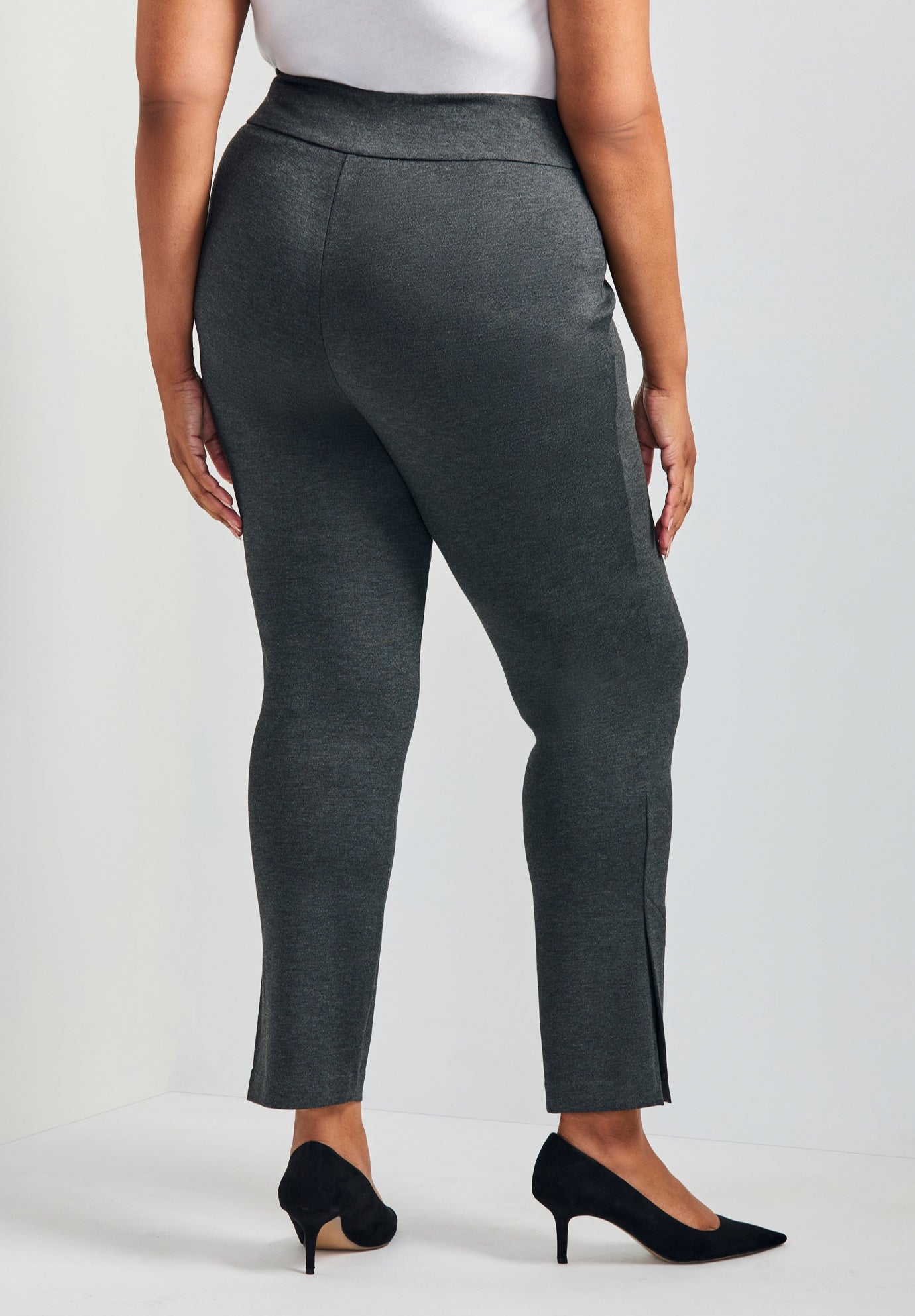 Eva Split Detail Ponte Pant image number 1