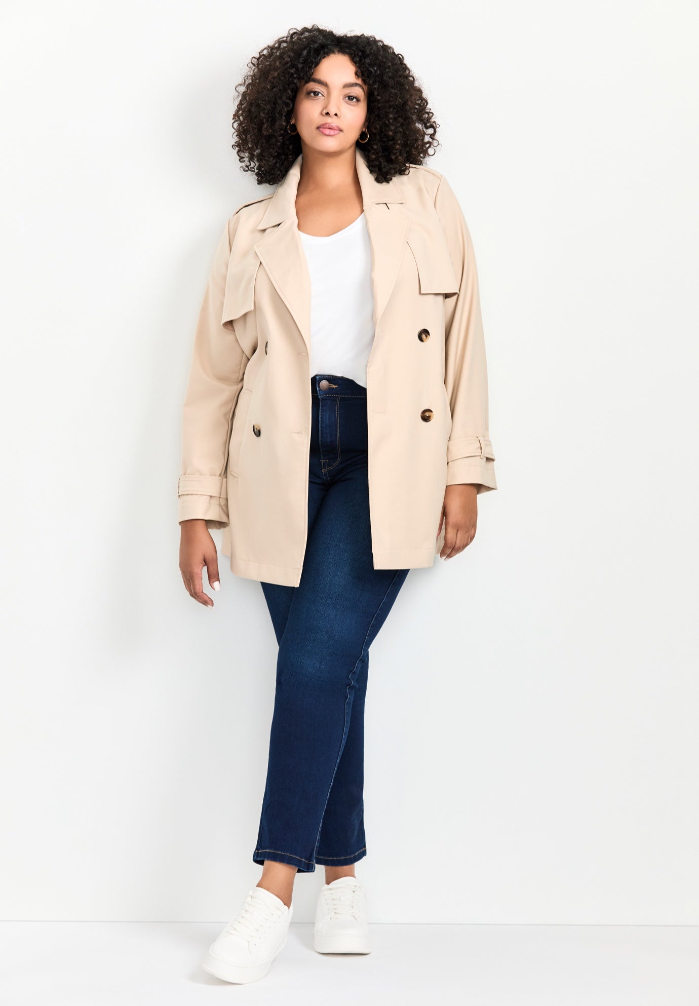 Tia Trench Jacket image number 4