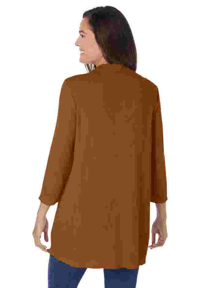 Thermal Button-Front Tunic image number 1