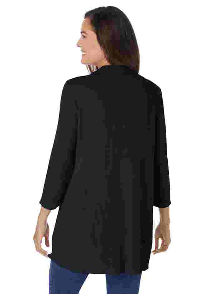 Thermal Button-Front Tunic image number 1