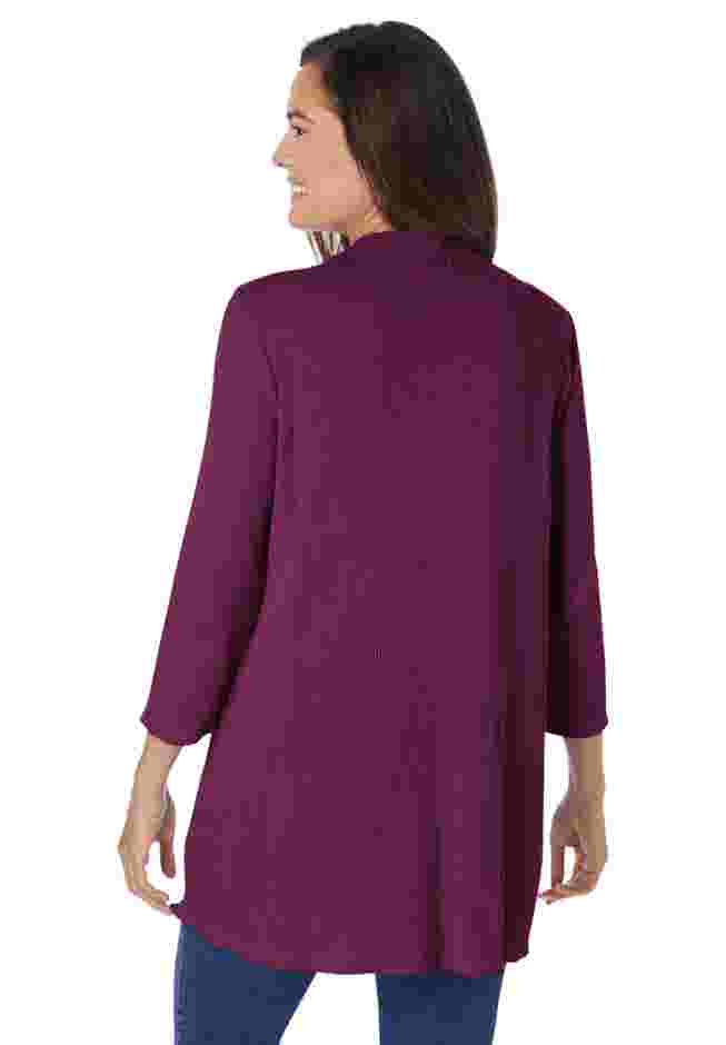 Thermal Button-Front Tunic image number 1