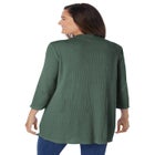 Thermal Button-Front Tunic image number null