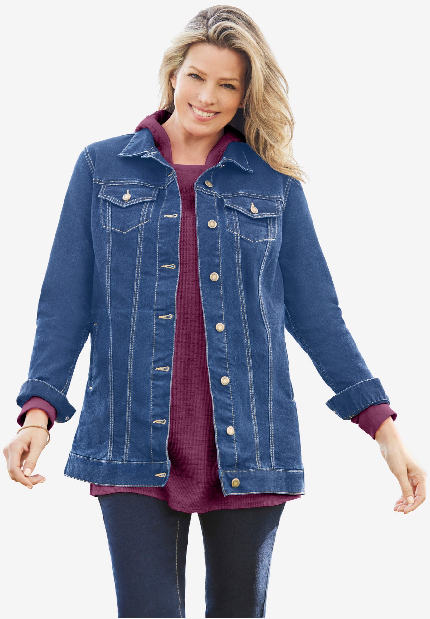 Waffle-Thermal Hoodie image number 4