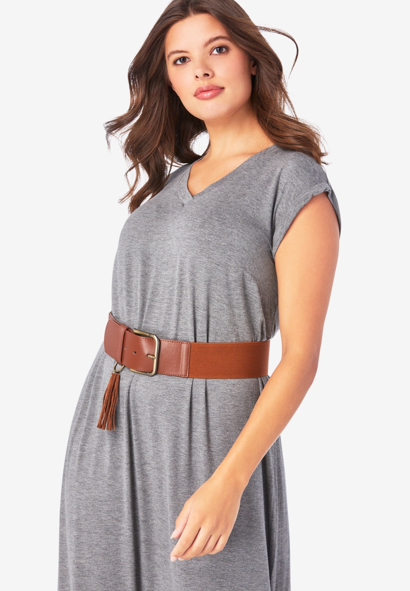 Stretch Tassel Belt image number 0