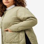 Quilted Snap Front Jacket image number null