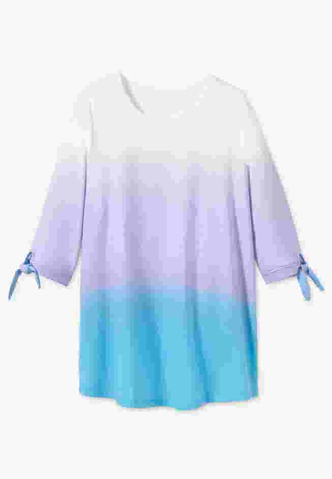 French Terry Tie-Sleeve Sweatshirt image number 3