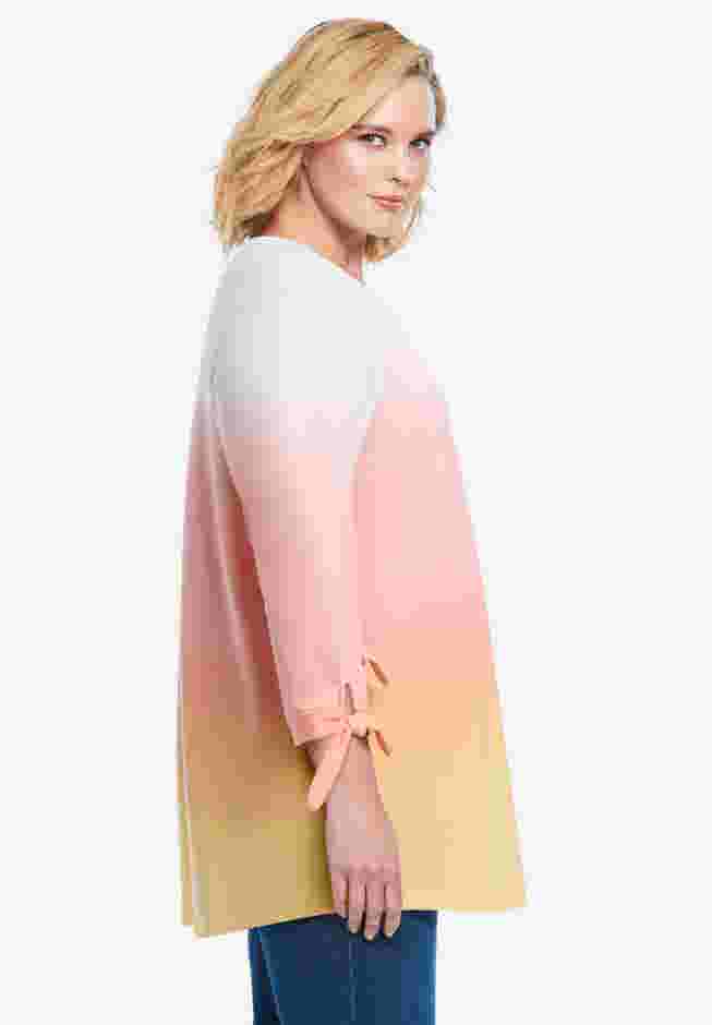 French Terry Tie-Sleeve Sweatshirt image number 2