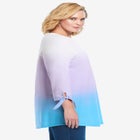 French Terry Tie-Sleeve Sweatshirt image number null