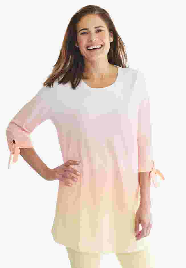 French Terry Tie-Sleeve Sweatshirt image number 0