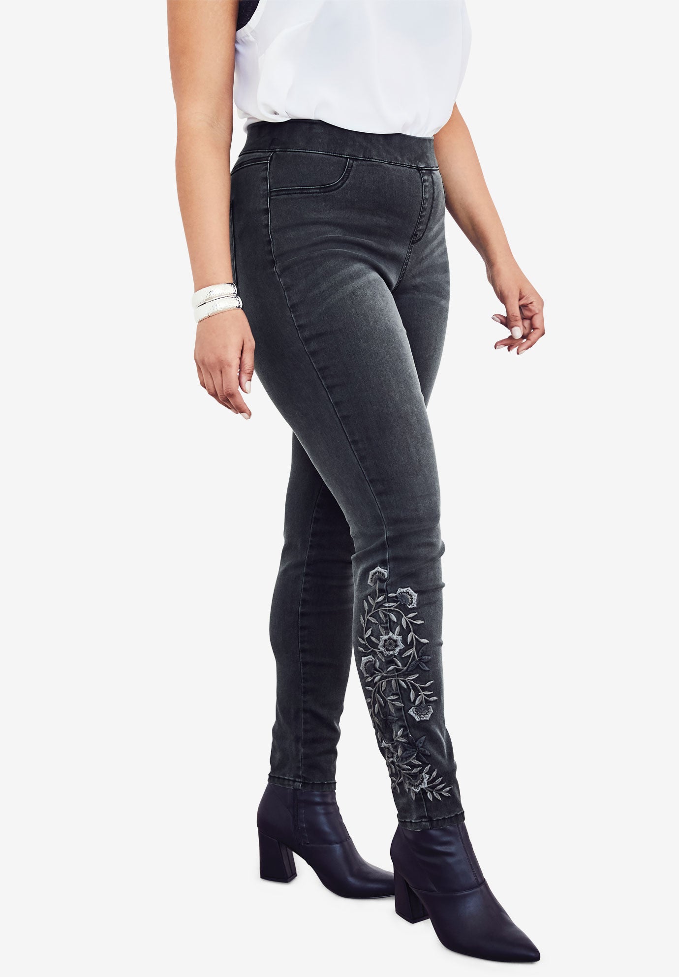 Plus Size 360&deg; Stretch Jegging image number 3