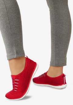 The CV Sport Ariya Textured Knit Slip On Sneaker