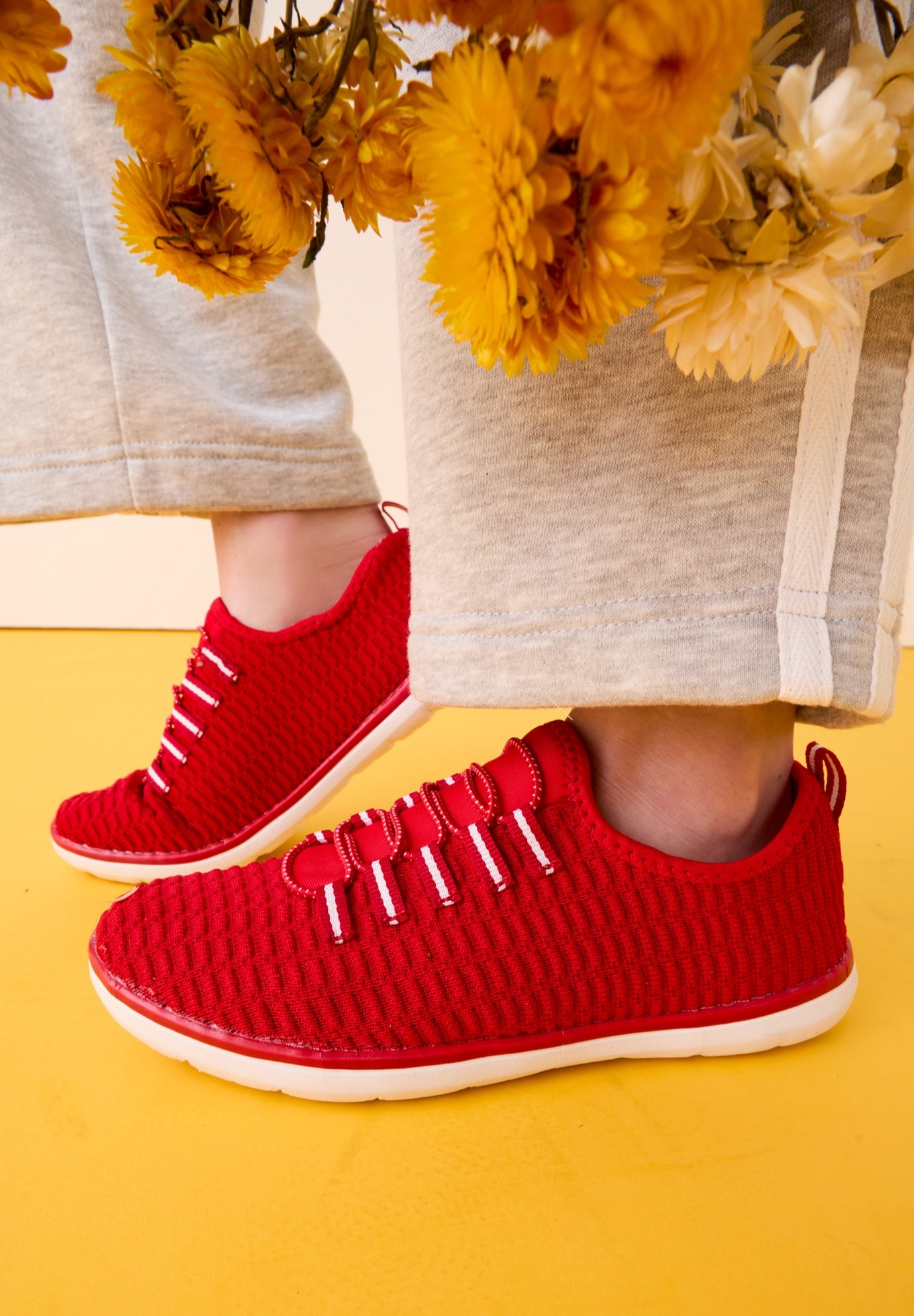 The CV Sport Ariya Textured Knit Slip On Sneaker image number 0