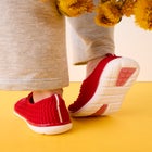 The CV Sport Ariya Textured Knit Slip On Sneaker image number null