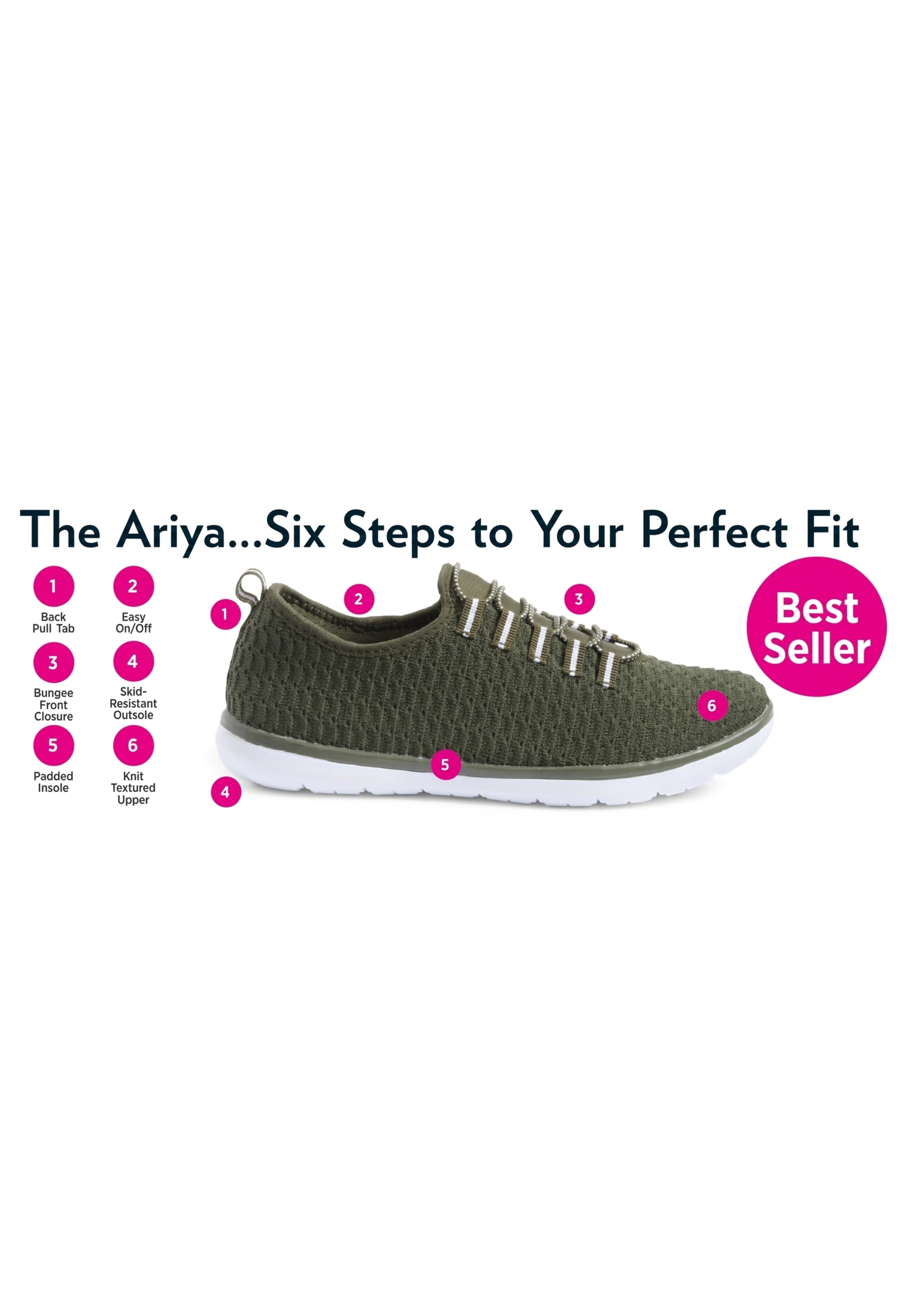 The CV Sport Ariya Textured Knit Slip On Sneaker image number 5