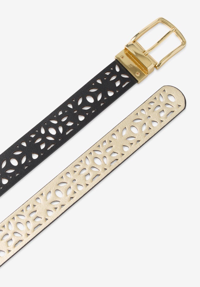 Reversible Laser Cut Belt image number 3
