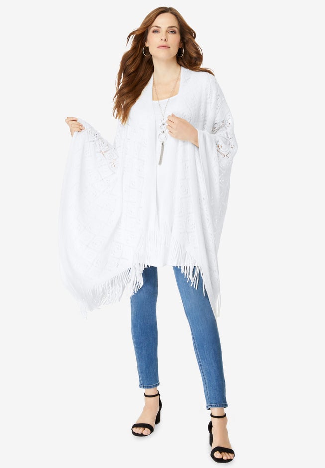 Open Weave Shawl image number null