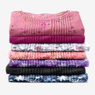 V-Neck Pintucked Tunic image number null