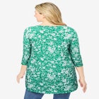 V-Neck Pintucked Tunic image number null