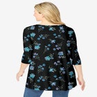 V-Neck Pintucked Tunic image number null