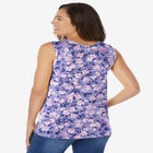Perfect Printed Scoopneck Tank image number null